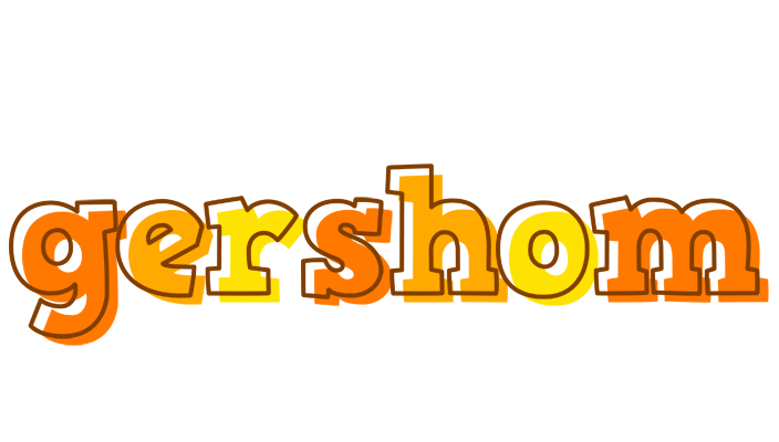 Gershom desert logo