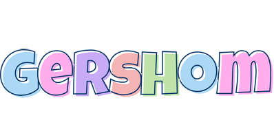 Gershom pastel logo