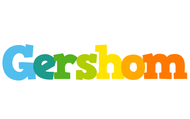 Gershom rainbows logo