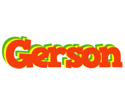 Gerson bbq logo