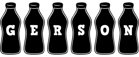 Gerson bottle logo