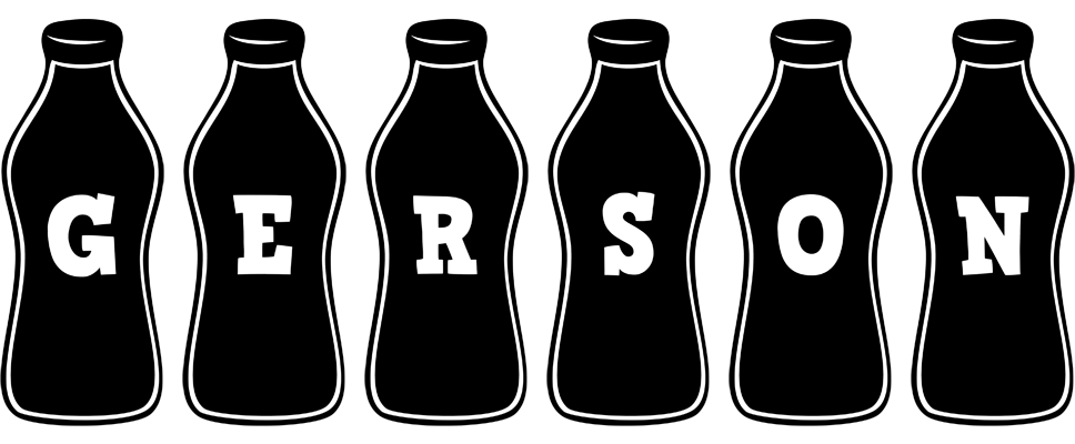 Gerson bottle logo