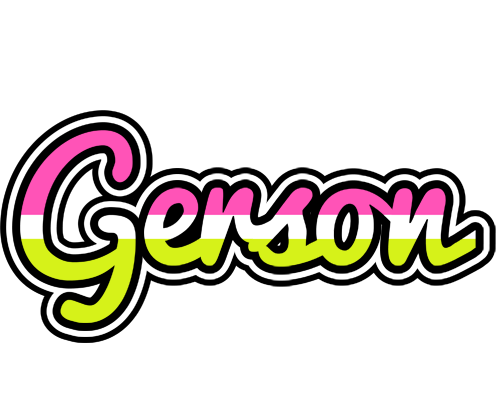 Gerson candies logo