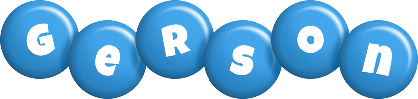 Gerson candy-blue logo