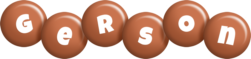 Gerson candy-brown logo