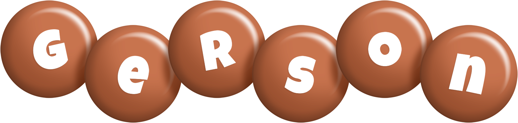 Gerson candy-brown logo