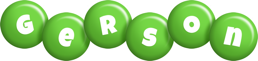 Gerson candy-green logo