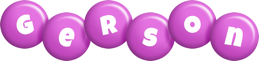 Gerson candy-purple logo