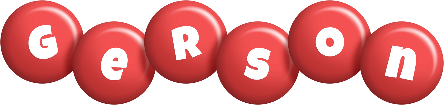 Gerson candy-red logo