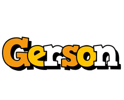 Gerson cartoon logo