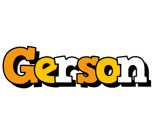 Gerson cartoon logo