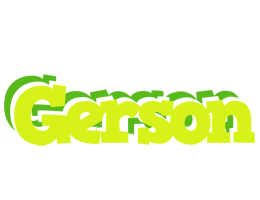 Gerson citrus logo