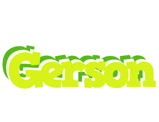 Gerson citrus logo