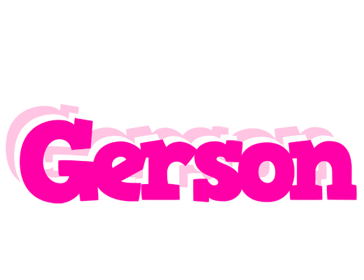 Gerson dancing logo