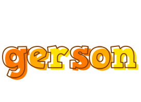 Gerson desert logo