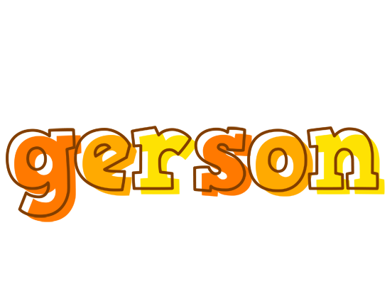 Gerson desert logo