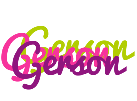Gerson flowers logo