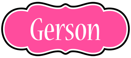 Gerson invitation logo