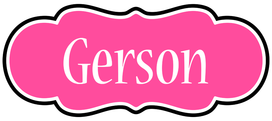 Gerson invitation logo