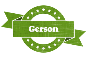 Gerson natural logo