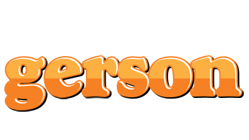 Gerson orange logo