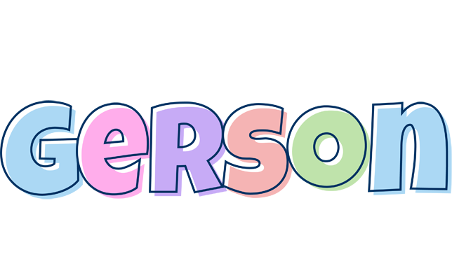 Gerson pastel logo