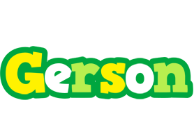 Gerson soccer logo
