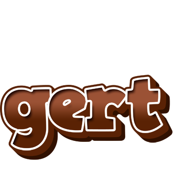 Gert brownie logo