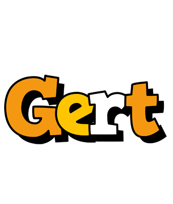 Gert cartoon logo