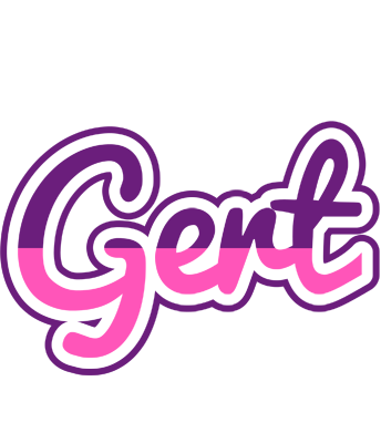 Gert cheerful logo