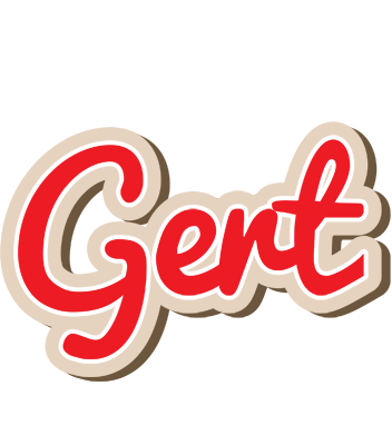 Gert chocolate logo