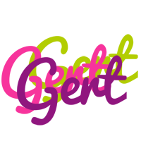 Gert flowers logo