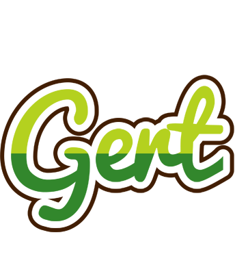 Gert golfing logo