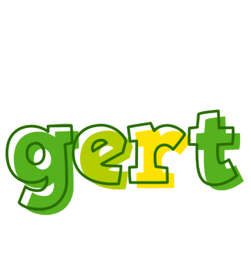 Gert juice logo