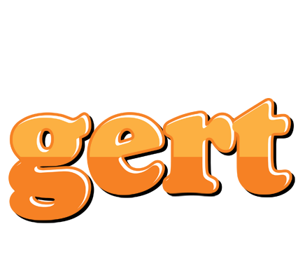Gert orange logo