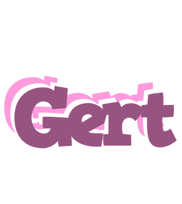 Gert relaxing logo