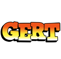 Gert sunset logo