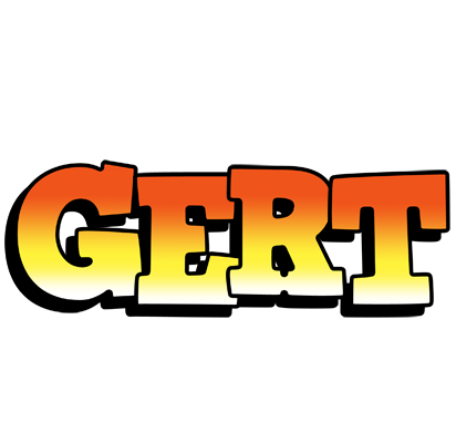 Gert sunset logo