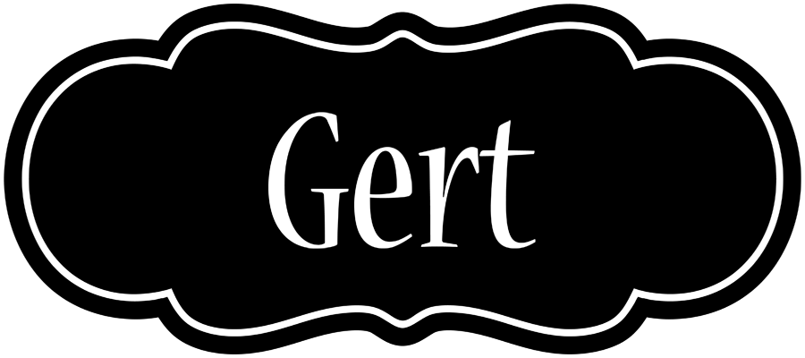Gert welcome logo