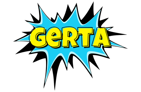 Gerta amazing logo