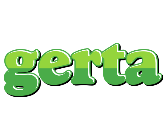 Gerta apple logo