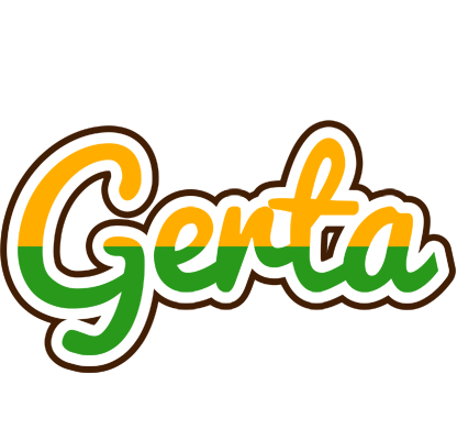 Gerta banana logo