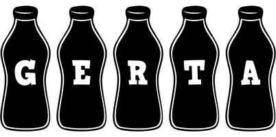 Gerta bottle logo