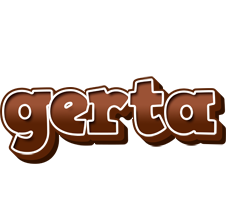 Gerta brownie logo