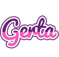 Gerta cheerful logo