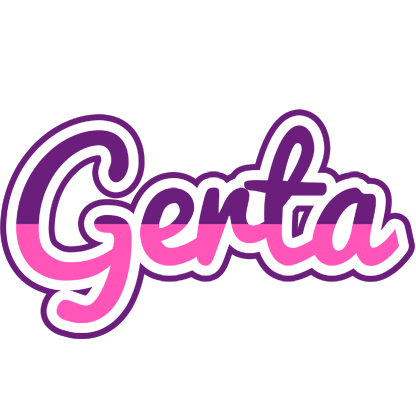 Gerta cheerful logo
