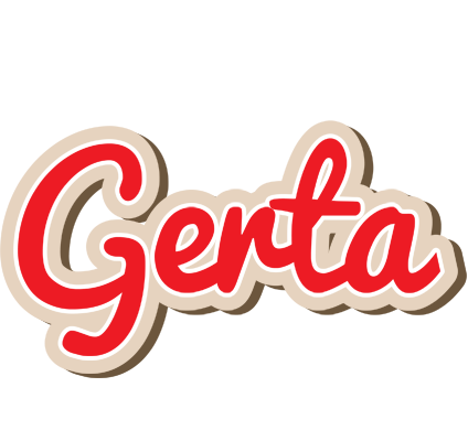 Gerta chocolate logo