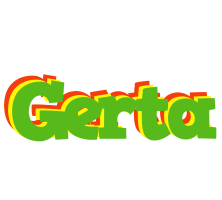 Gerta crocodile logo