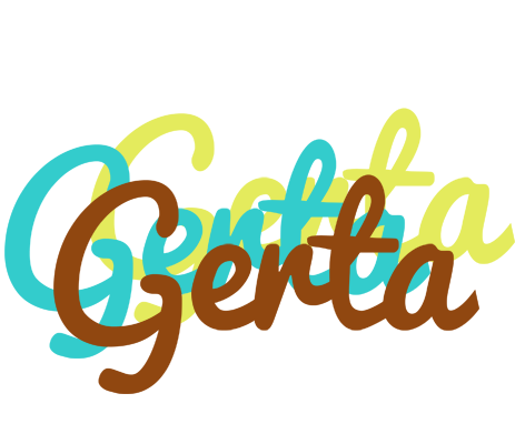 Gerta cupcake logo