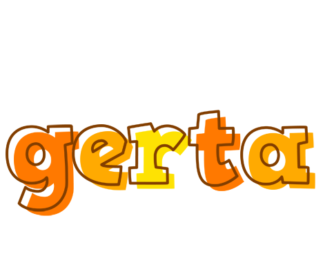 Gerta desert logo